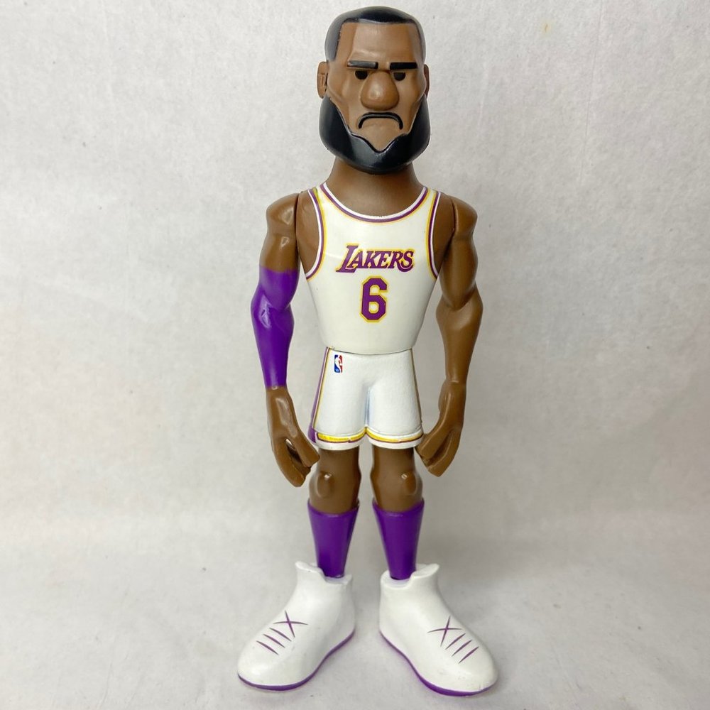 Funko LA Lakers NBA Funko Gold 5 Inch Vinyl Lebron James Figure